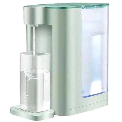 Distributeur d'eau chaude à chauffage rapide 3-seconde, 5 réglages de température pour le café de thé, chaudière de comptoir 102 Oz, opération sûre et calme avec arrêt automatique, parfait pour l'util