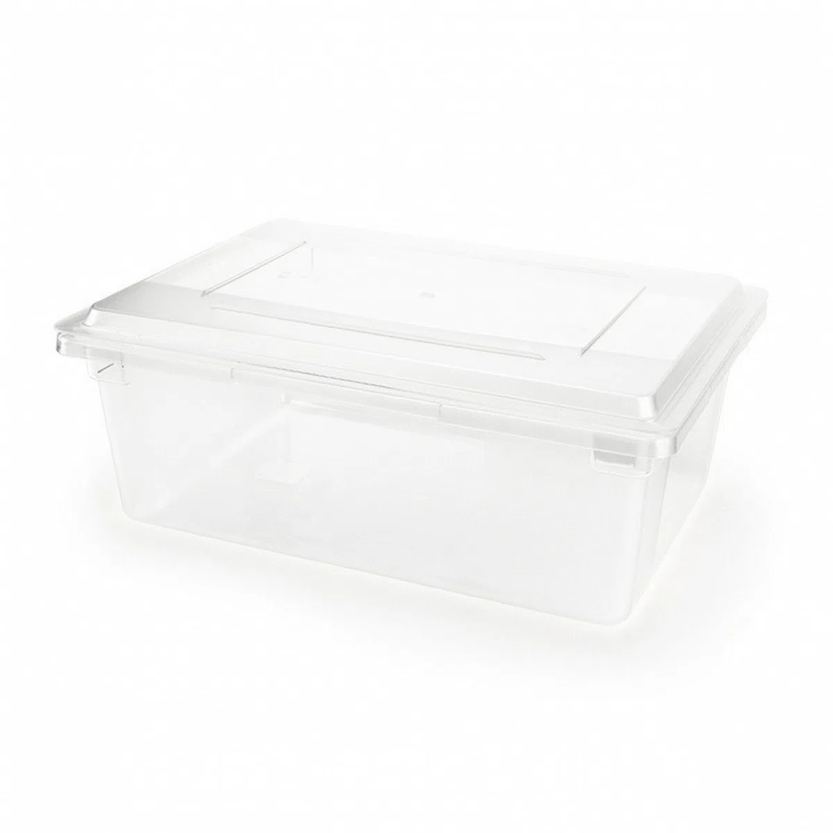 Boîte Conservation avec Couvercle Empilable Boîte Rangement Alimentaire Robuste Contenant pour Professionnels, 65.5cm X 45.8cm X 24.2cm, Grand Modèle Haut, Boîte De Rangement Rectangulaire