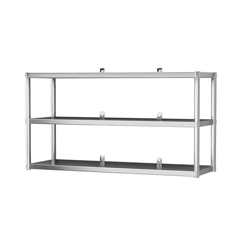 Heavy-Du Inless Étagères murales de cuisine en acier – Étagère commerciale Sto pour Reurants et salles de bains, étanche et 60 x 30 x 75 cm, parfaite pour économiser de l'espace et économiser de