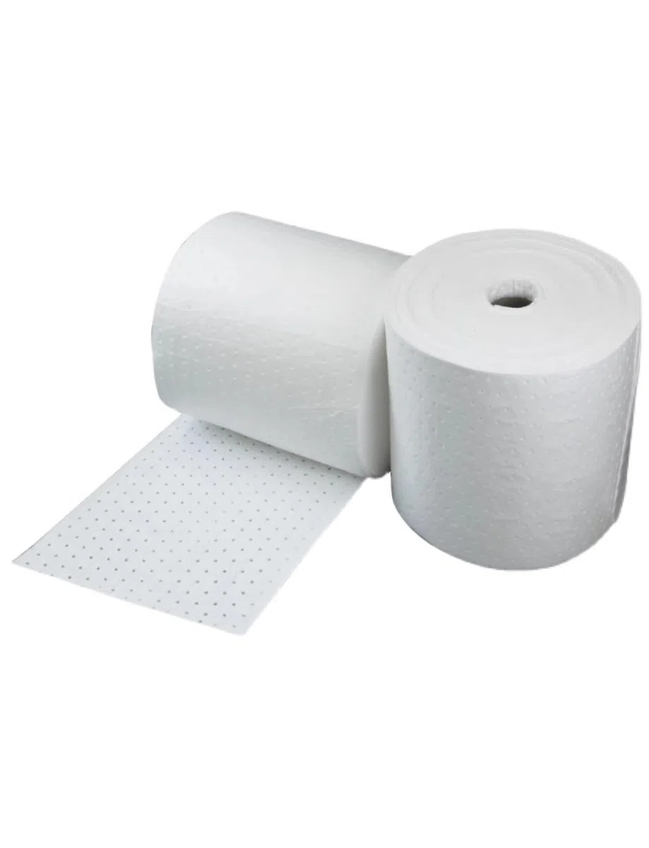Rouleau de Tapis Anti-déversement d'huile Industrielle, Tapis de Nettoyage d'atelier - Kit Anti-déversement, Tapis Hydrofuge pour Atelier, Garage, Laboratoire, Usage Industriel et Atelier (1